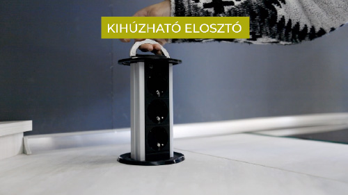 Kényelem Bútorbolt Tiszafüred - Kihúzhat elosztó az Antónia konyhabútorban